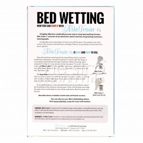 Nite Train r bedwetting alarm box back male One Stop Bedwetting min Nite Train r bedwetting alarm box back male One Stop Bedwetting min