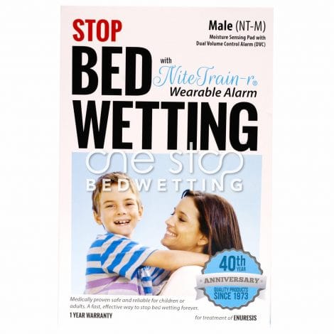 Nite Train r bedwetting alarm box front male One Stop Bedwetting min Nite Train r bedwetting alarm box front male One Stop Bedwetting min