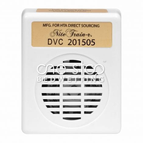 Nite Train r bedwetting alarm front male One Stop Bedwetting min Nite Train r bedwetting alarm front male One Stop Bedwetting min