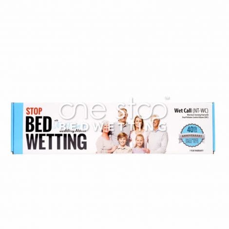 Wet Call bedside box front One Stop Bedwetting Wet Call bedside box front One Stop Bedwetting