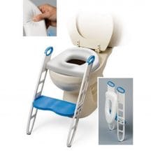 mothers helper contored cushie tushie step set up