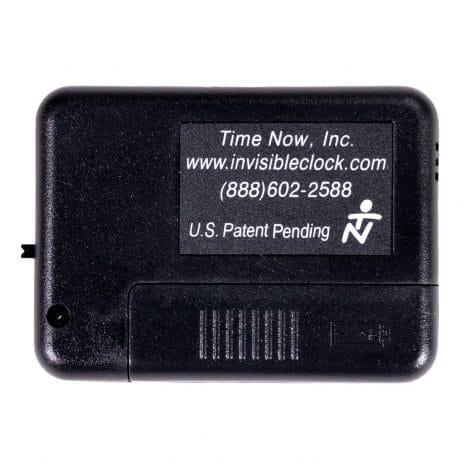 Invisible clock back Invisible clock back