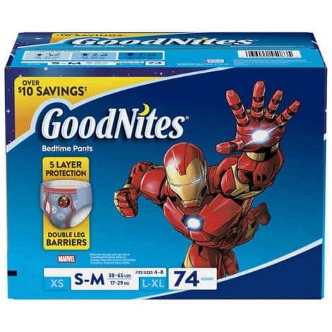 goodnites s m 1
