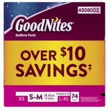goodnites savings