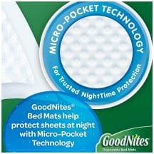 goodnites diaposable bed mats 2