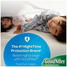 goodnites diaposable bed mats 3