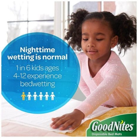 goodnites diaposable bed mats 5 goodnites diaposable bed mats 5