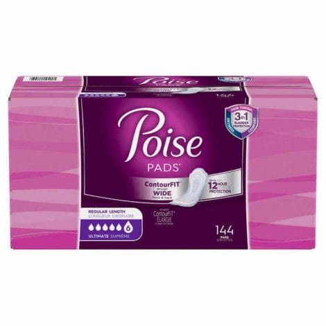 poise incontinence pads 6 poise incontinence pads 6